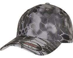 Urban Classics - Kryptek Flexfit pet - L/XL - Grijs