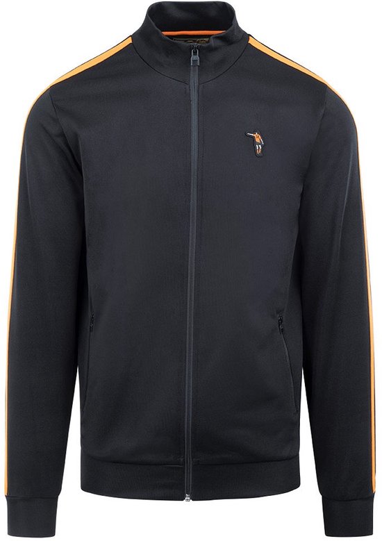 Veste d'entraînement Cruyff - Nederland -Bas Dos Rayas - Zwart - S