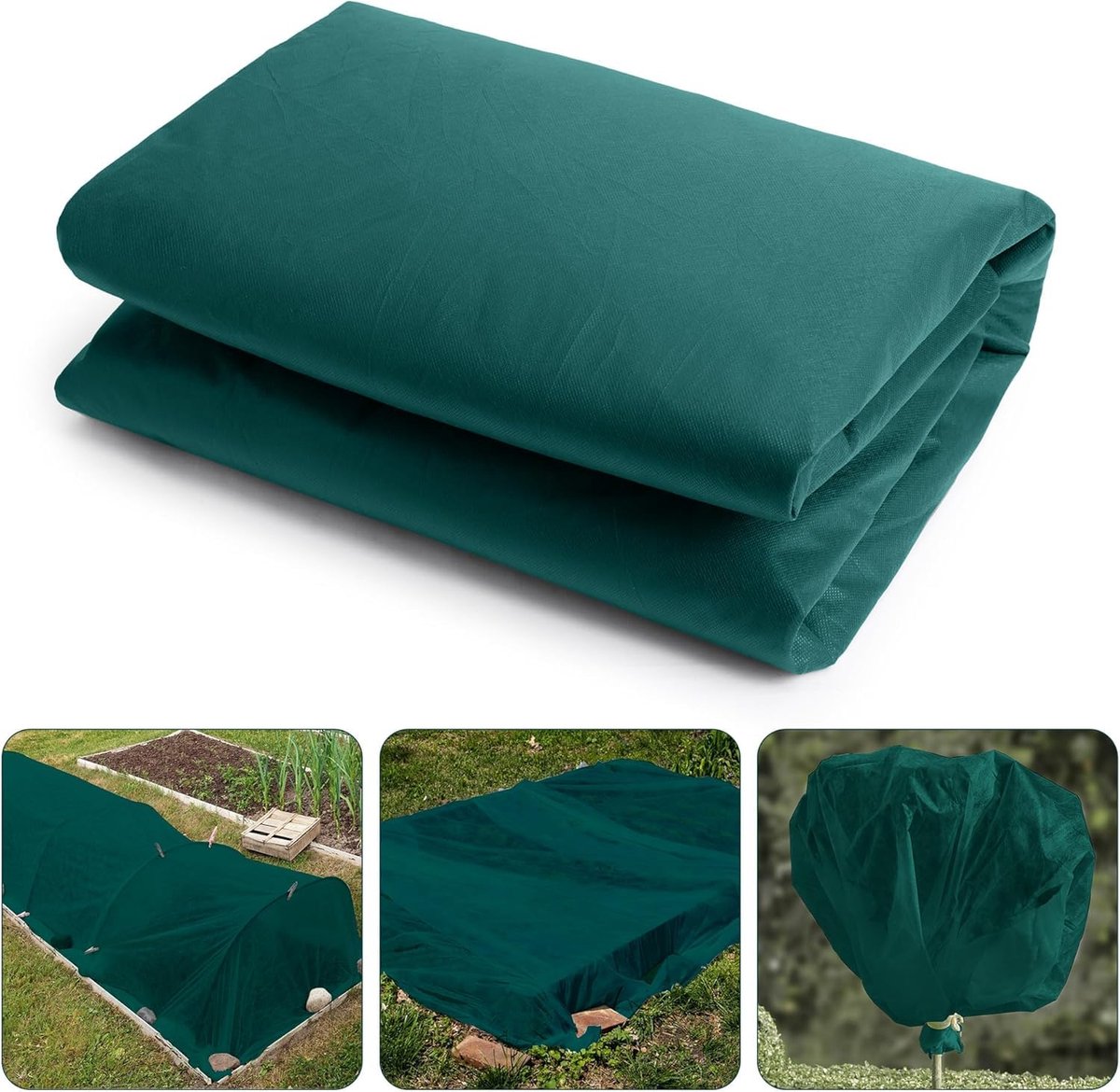 Plantenbeschermingsvlies 35 g/m² - Voor Vorst- en Winterbescherming - Voor bomen, palmen, verhoogde bedden & balkonplanten - 3x10 meter