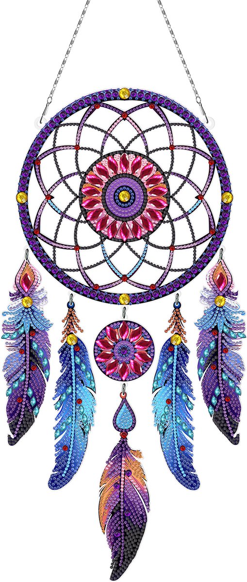 Dromenvanger dubbelzijdig - 302 - diamond painting - compleet pakket - Diamond painting by Wietske