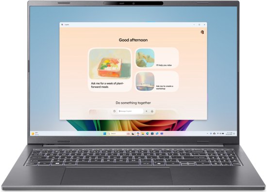Acer Aspire 16 AI A16-52M-709S - Copilot+ Laptop - 16 inch - 120 Hz - Acer - Hoofdafbeelding