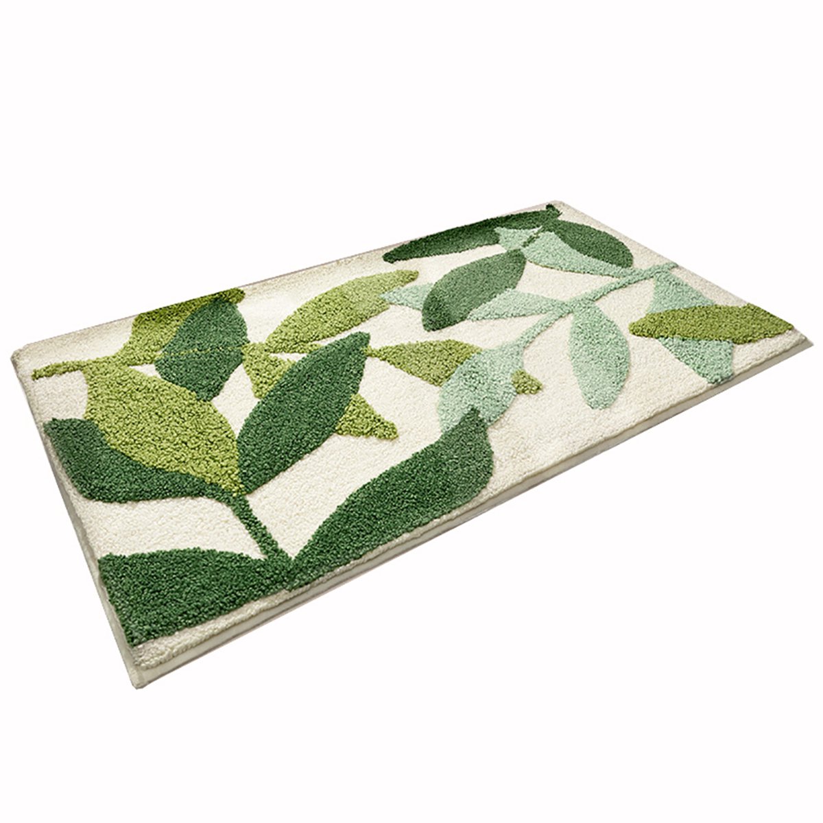 EXCITAT Badmat - Antislip en wasbaar - Microvezel - Pluizig en zacht - Badmat - Absorberend - Geschikt voor badkamer, badkuip, entree, deurmat - 50x80cm