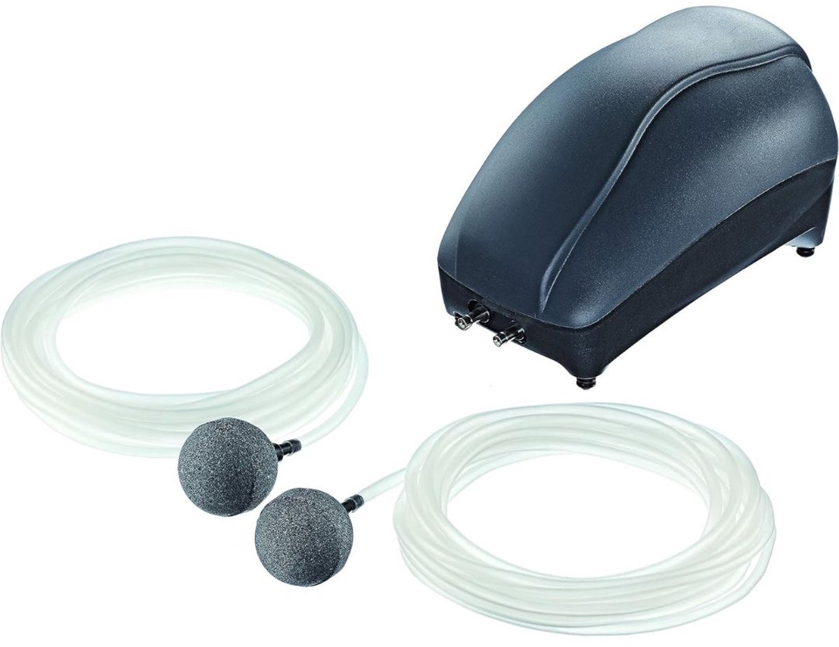 DailySupplies® Luchtpomp Vijver - Zuurstofpomp - Luchtsteen - Luchtpomp Buiten - Zwart