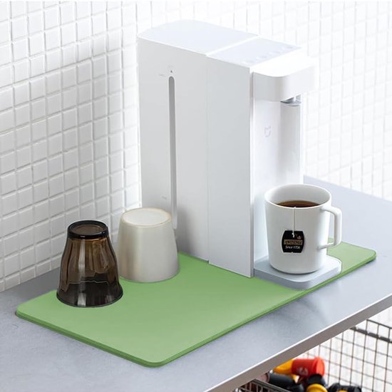 Pietuley 90 x 56 cm Large Non-Slip Underlay, Coffee Machine Cushion for