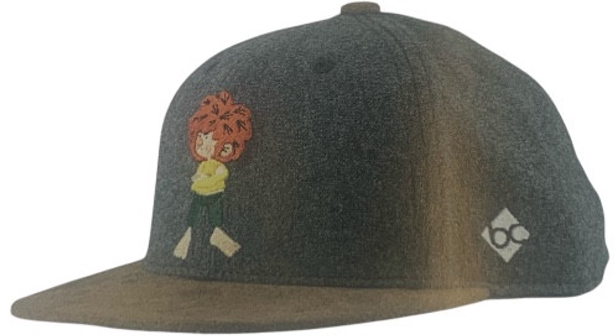 Pumuckl - Grantig by Nature - Baseballpet voor volwassenen - Snapback - donkergrijs bruin - Bavarian Caps - 58 cm