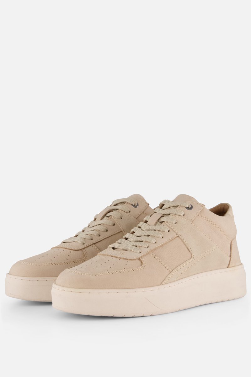 Vertice Veterschoenen beige Leer - Maat 43