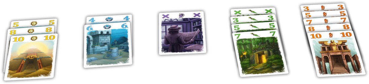 999 Games - Lost Cities - Het Kaartspel - Strategisch kaartspel - Tactisch spel - Voor 2 spelers - vanaf 10 jaar - Gezelschapsspel — afbeelding 2