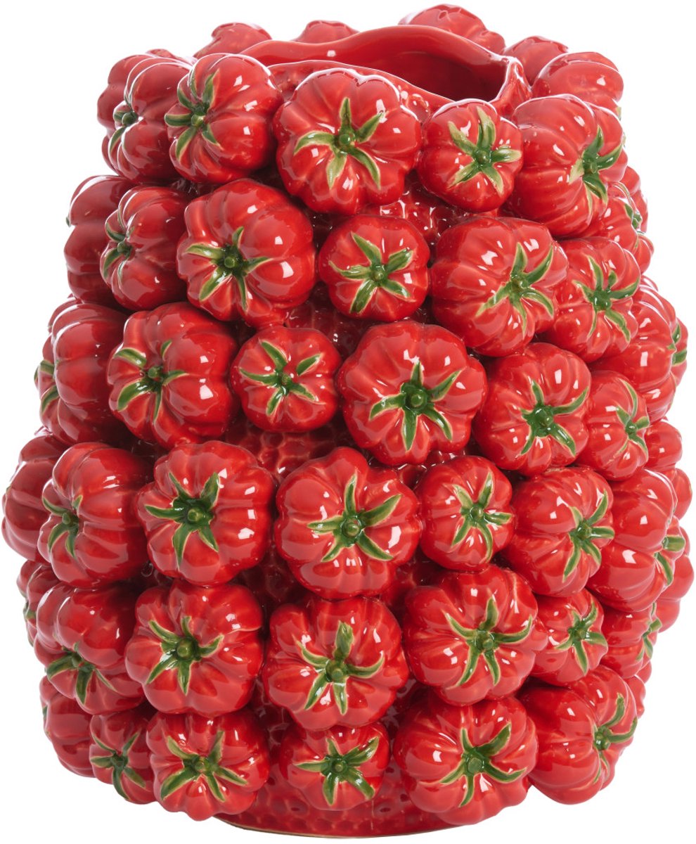 Vaas Tamina Keramiek, 37cm - Rood