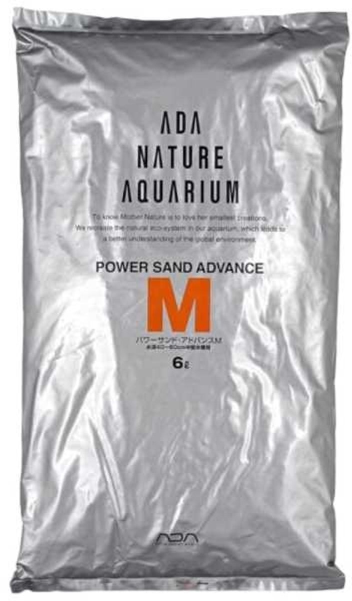 ADA Power Sand Advance M - Aquarium Voedingsbodem - Inhoud: 6 Liter