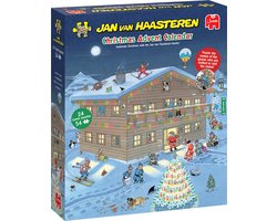 Jan van Haasteren - Adventkalender 2025 - 24 puzzels van 54 stukjes - Advent Calendar