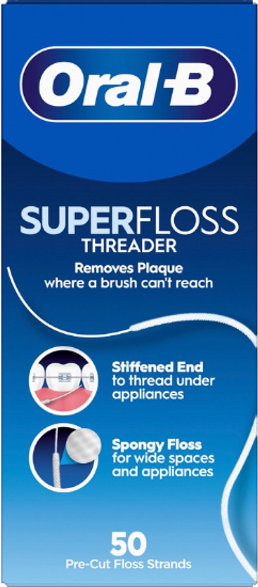 Oral-B Flosdraad - Super Floss - 50 stuks