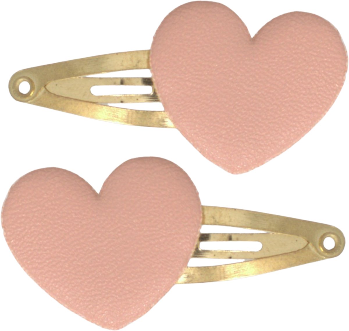 Baby haarspeldjes stars - Pink hearts