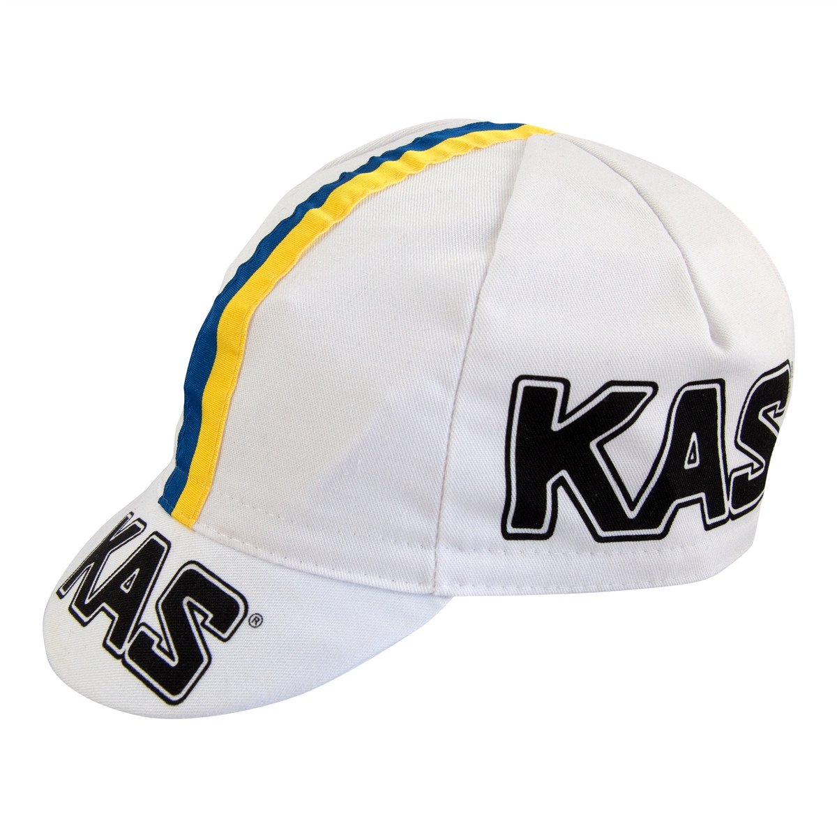 Retro Koerspet KAS / Fietspetje Wit