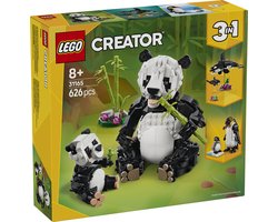 foto van LEGO Creator 3in1 Wilde dieren: pandafamilie - 31165
