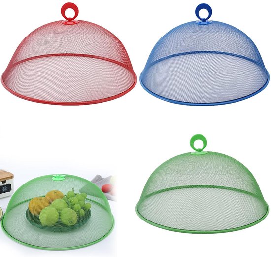 4-pack pop-up mesh voedselhoezen, 17 inch paraplu-stijl opvouwbare mesh voedselhoes picknick koepel, voedselbeschermer tent houdt vliegen, insecten en muggen buiten 4-pack pop-up mesh voedselhoezen, 17 inch paraplu-stijl opvouwbare mesh voedselhoes picknick koepel, voedselbeschermer tent houdt vliegen, insecten en muggen buiten