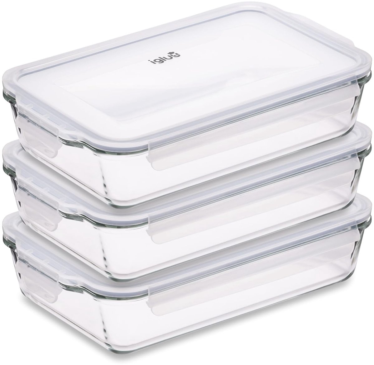 Grote Glazen Ovenschaal - Luchtdicht Deksel - 1 stuk - Borosilicaatglas - 31.1 cm