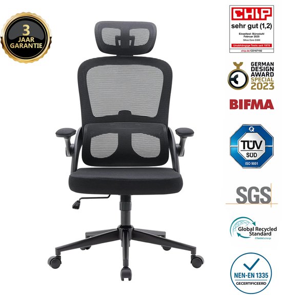 SIHOO M102C Ergonomische Bureaustoel - Verstelbare Hoogte, - SIHOO - €145,00