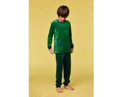 Woody pyjama unisex - duif - groen - 252-10-PLC-V/792 - maat 116