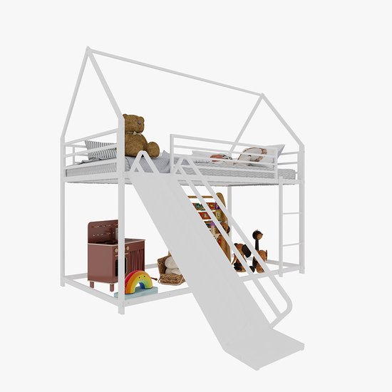 Stapelbed Ladder Pads, Zacht Gewatteerd Comfort, 25 x 25 x