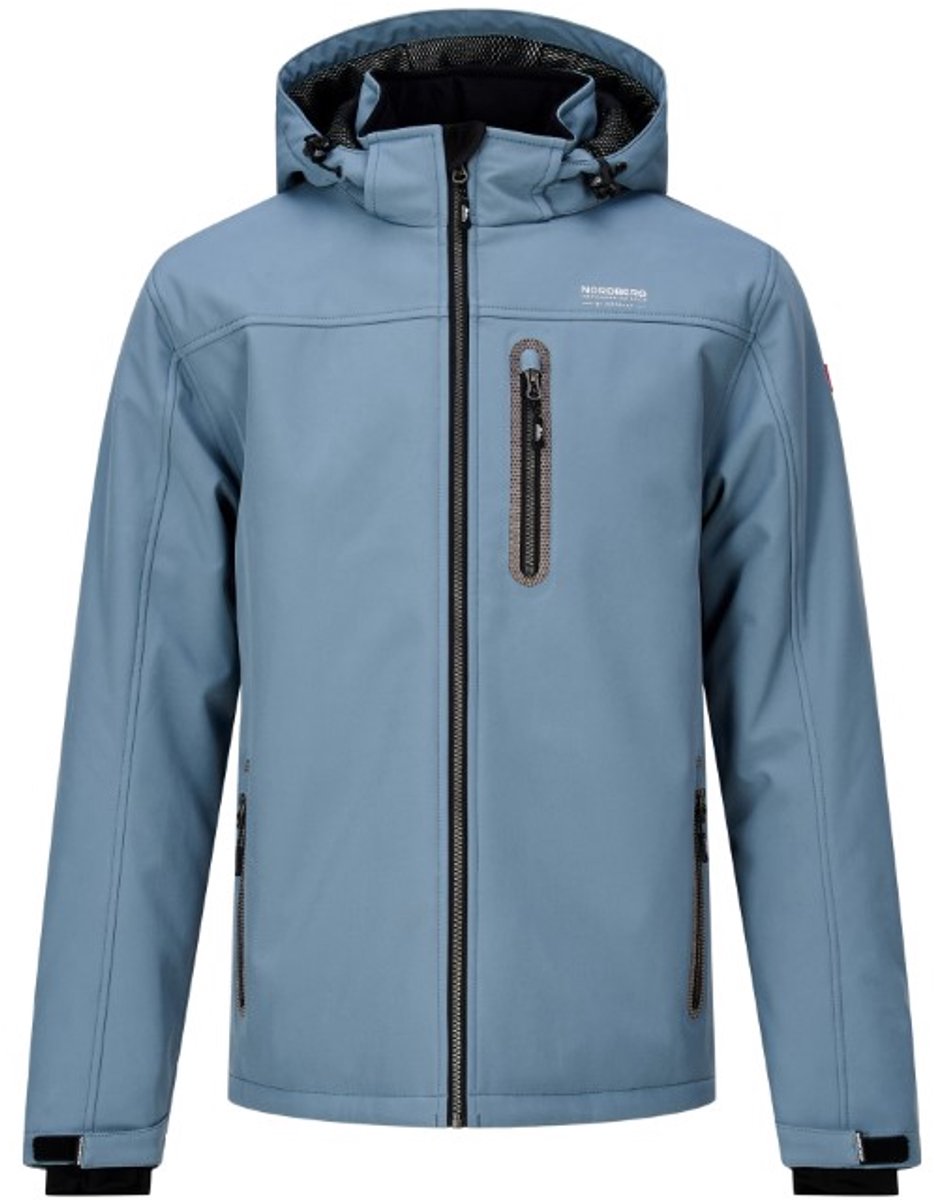 Nordberg Jas Nick ice padded softshell winterjas Blauw
