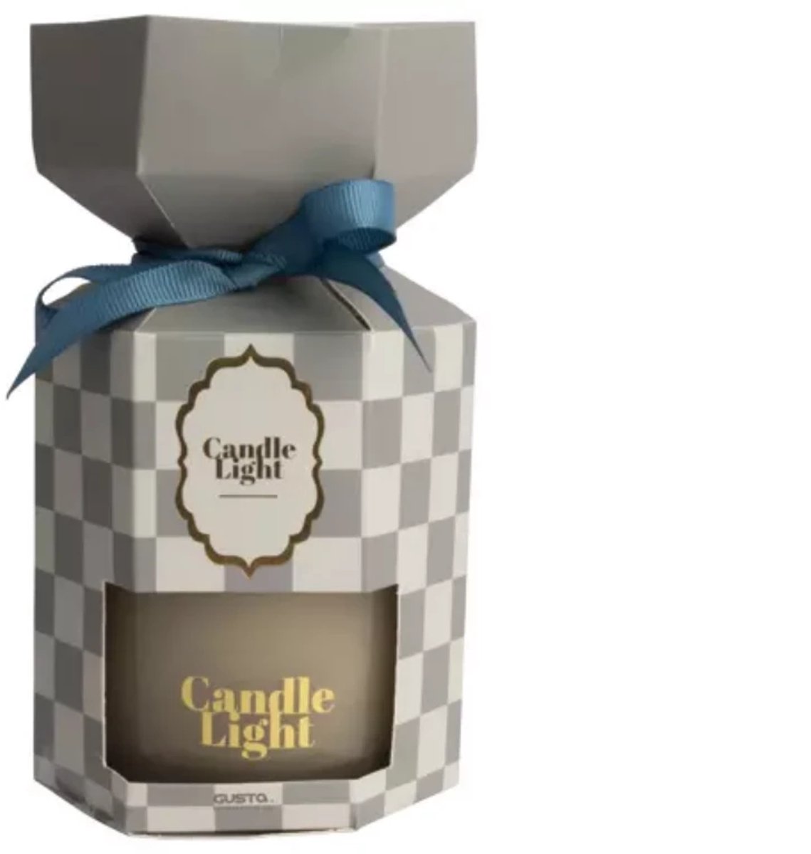 Gusta Candle Light Cracker Taupe