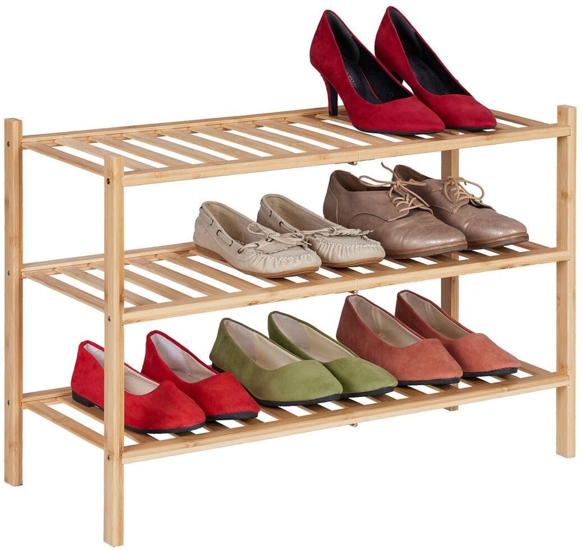 Schoenenrek van Bamboehout - Duurzaam en Minimalistisch - 1 stuk
