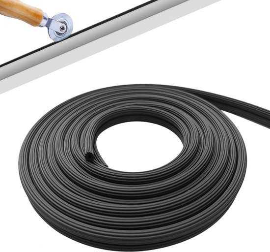 Bande d'étanchéité en caoutchouc - Résistante aux intempéries - 30 mètres - Zwart - Durable