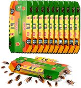 Pièges à Cafards Super Ninja - Lot De 12 - Écologique Et Non Toxique - Efficace 3 Mois