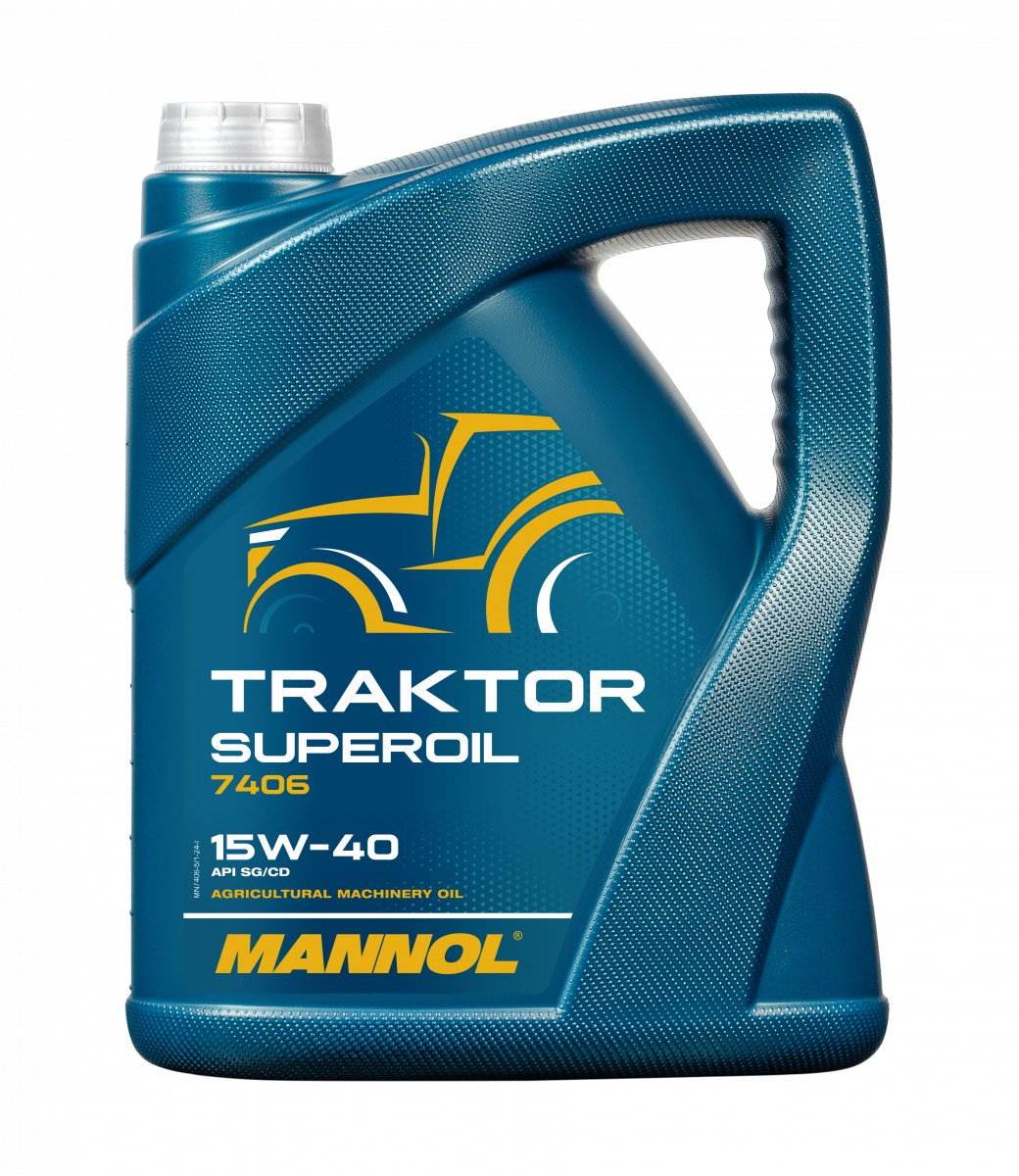 Mannol Traktor Superoil | 15W40 | 7406 | 5 liter | De Oliereus