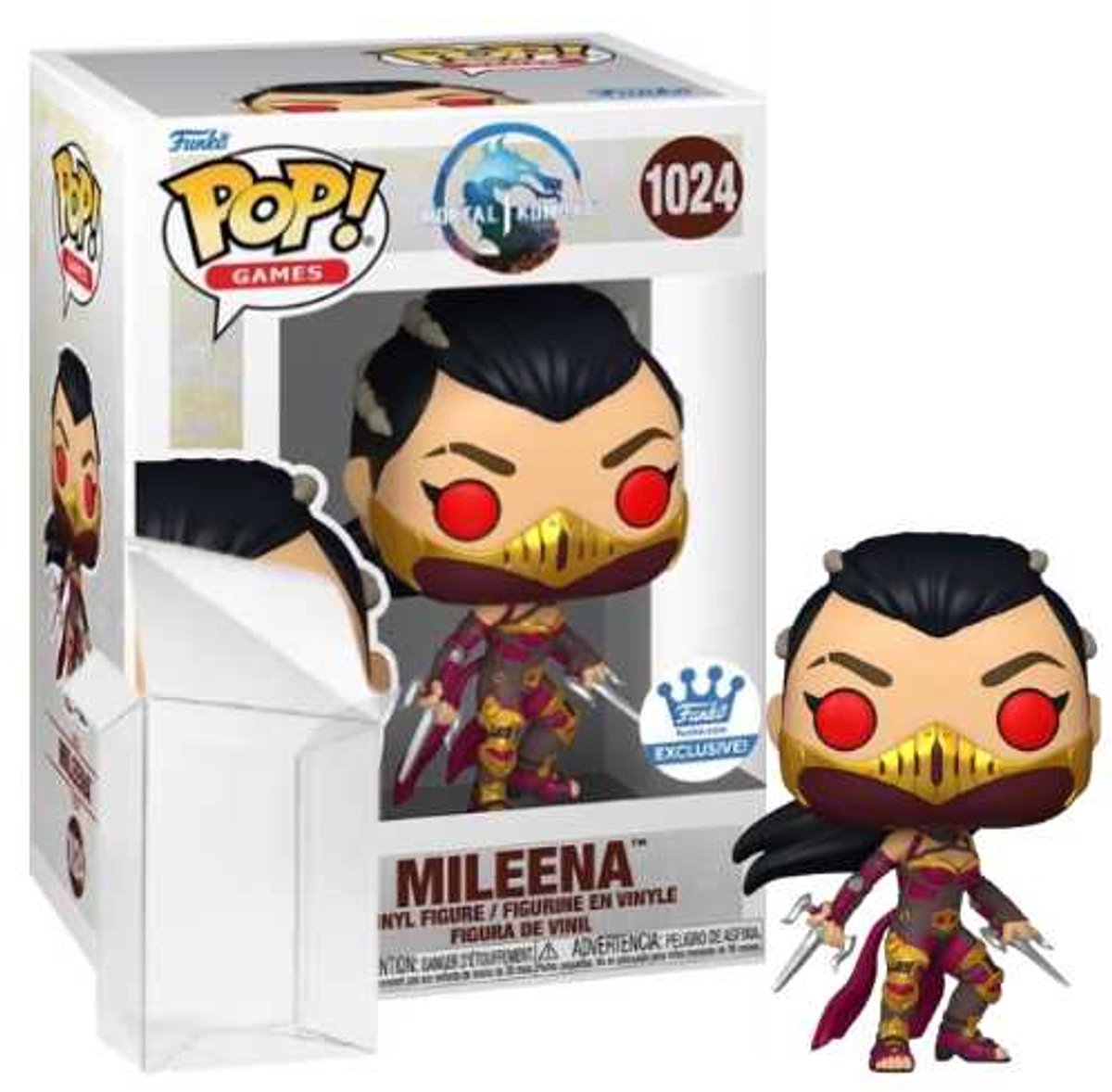 Funko Pop! Games: Mortal Kombat - Mileena #1024 Funko Exclusive
