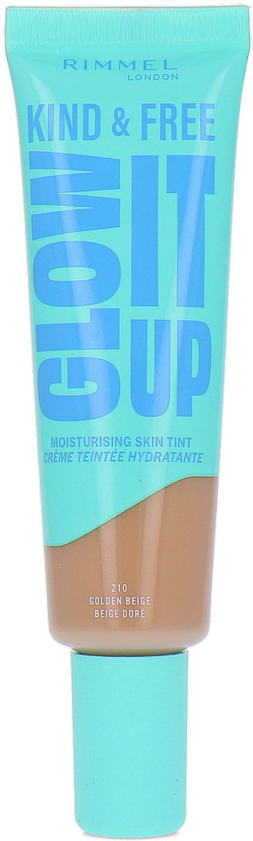 Rimmel Kind & Free Glow It Up Moisturising Skin Tint - 210 Golden Beige