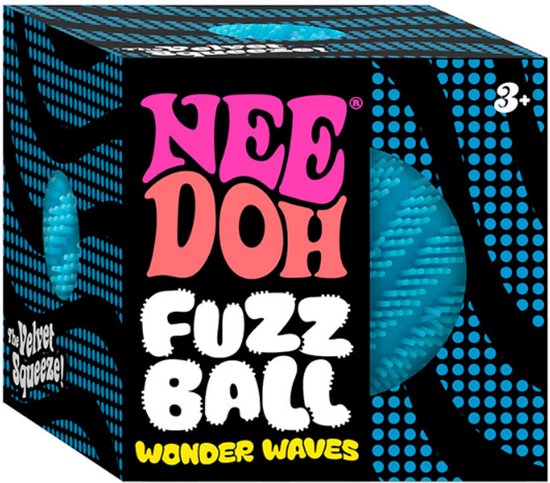 Schylling NeeDoh Fuzz Ball Wonder Waves stressbal speelgoed.