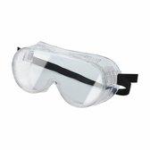 wolfcraft - Ruimzichtbril - Veiligheidsbril - Overzetbril - Volledige Oogbescherming - 4937000