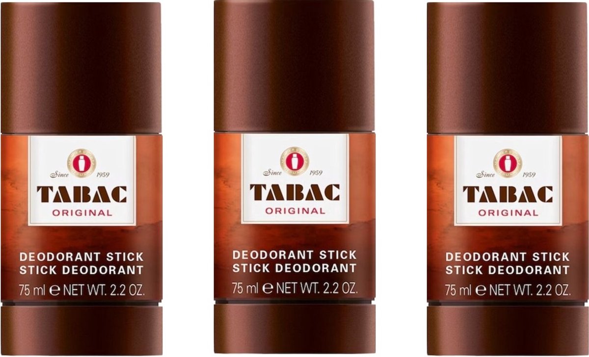 Tabac Deo Stick - Voordeelverpakking 3 x 75 ml
