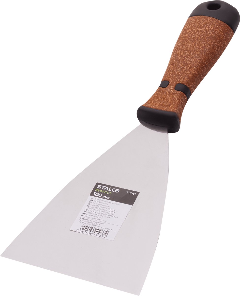 STALCO Schildermes 100mm kurkhandvat PERFECT