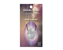 Tweelingen geluksteen met Chalcedoon