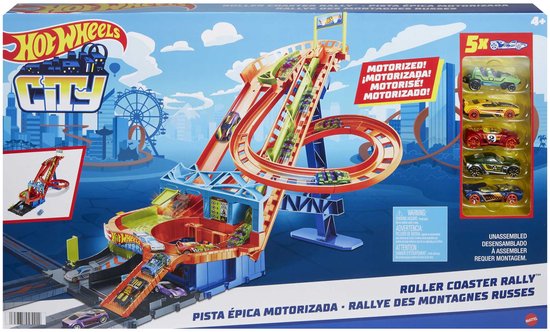 Hot Wheels Achtbaan Rally + 5DCC van Hot Wheels — afbeelding 5