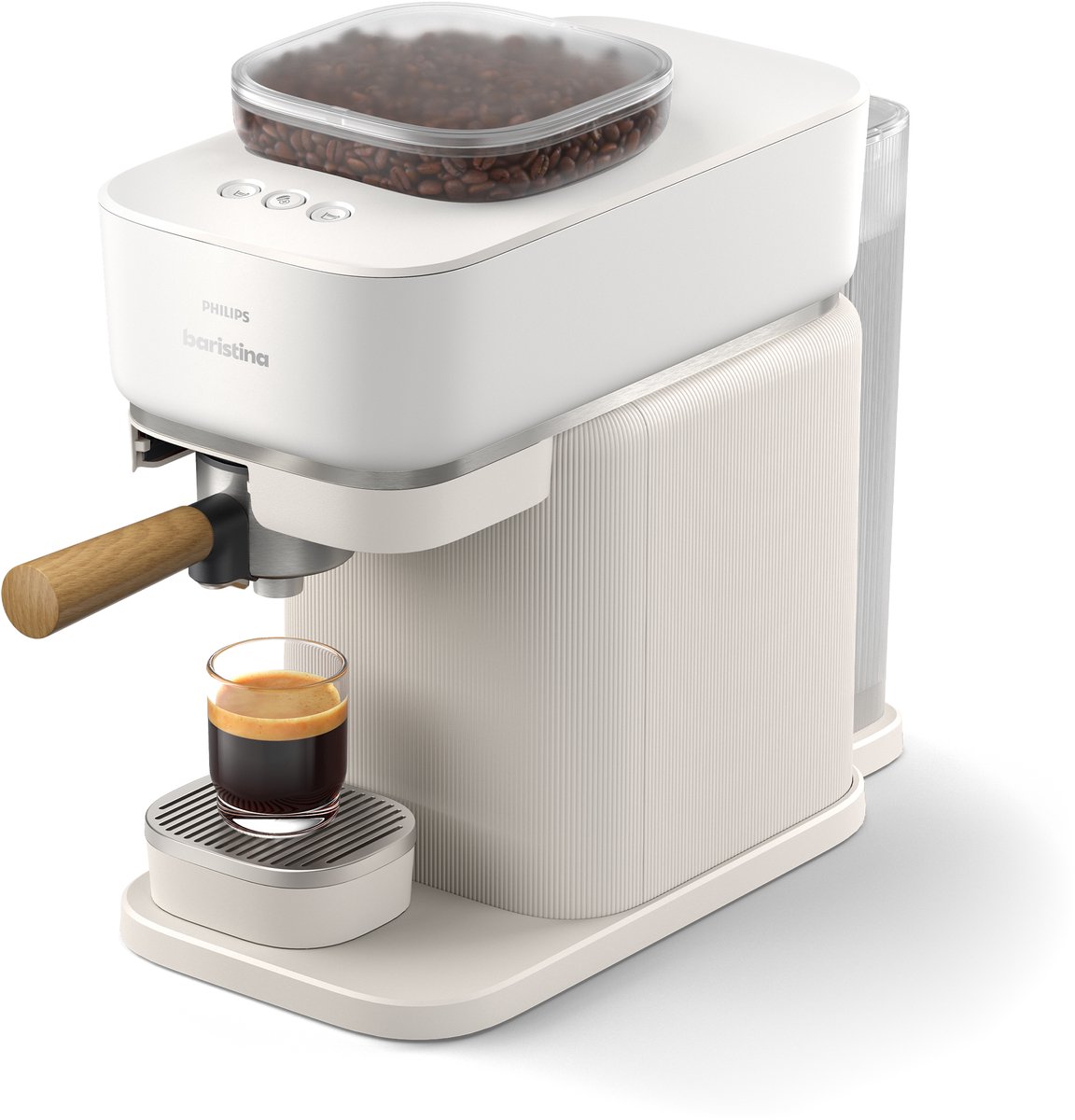 Philips Baristina - BAR302/20 - Espressomachine - Koffiemachine Met Bonen - Premium Wit