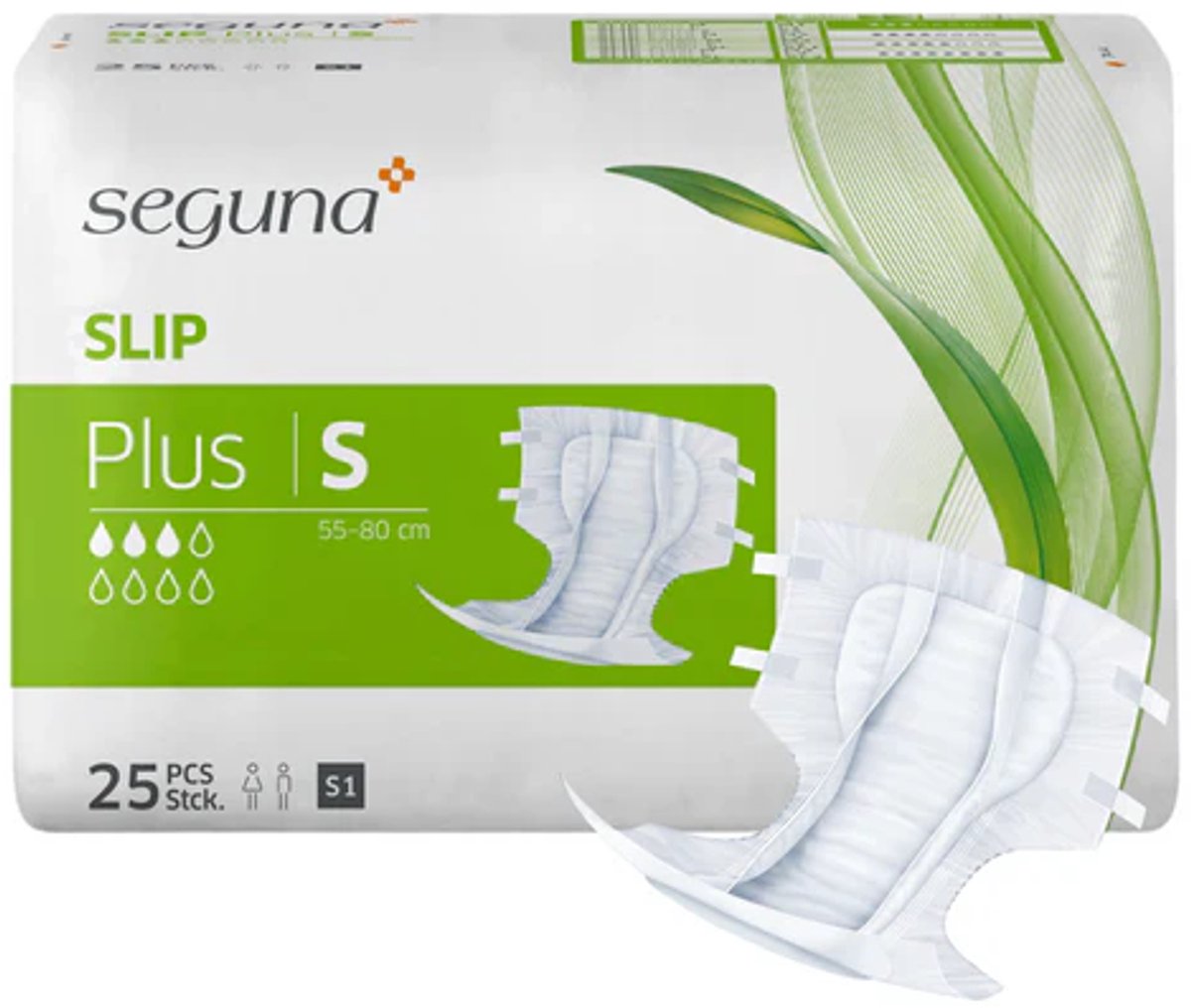 Seguna Slip Plus Small - 1 pak van 25 stuks