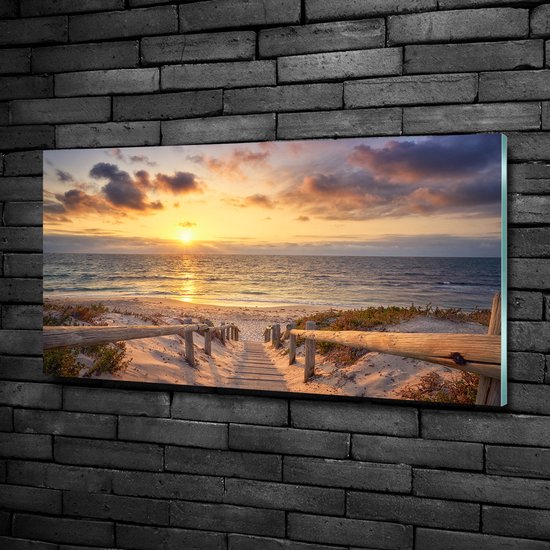 Tulup Tableau Sur Verre Trempé Image 100x50 - Rayons Du Soleil