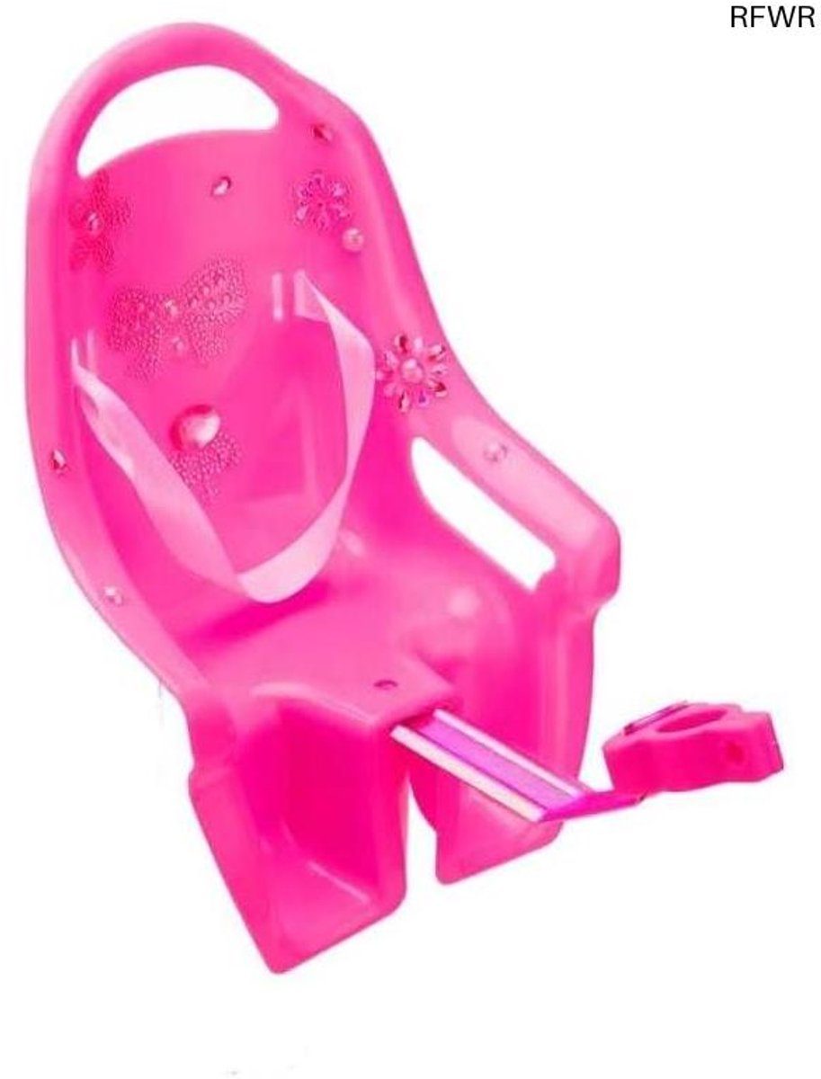 RFWR® Universele Fietsstoel voor Poppen - DIY Stickers en Accessoires voor Meisjes