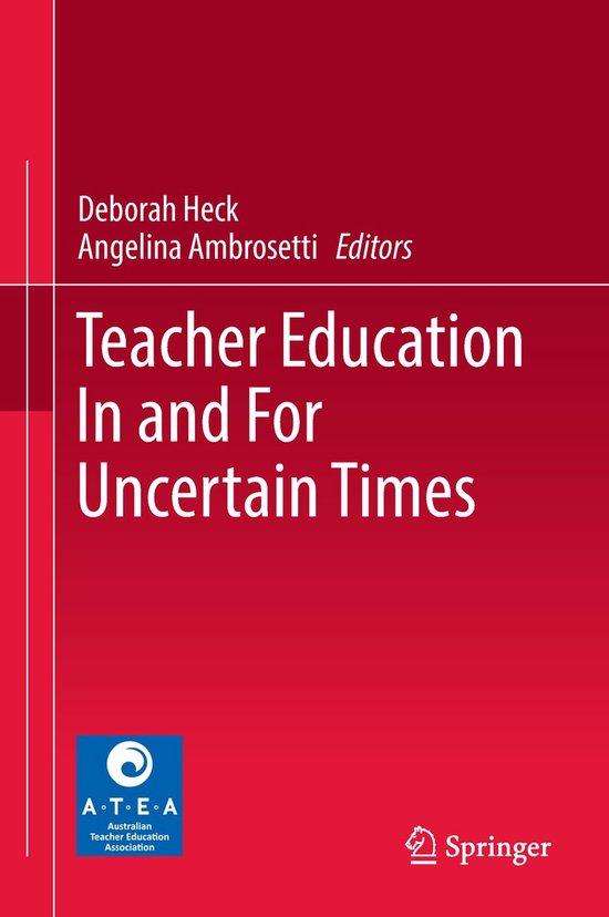 Teacher Education In and For Uncertain Times - cover