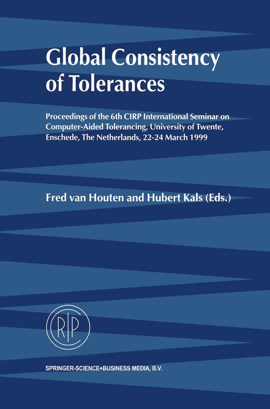 Global Consistency of Tolerances - cover