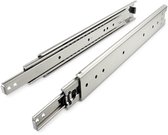 Junker 1 paire de glissières de tiroir entièrement extensibles KV1-70-H51-L450- NF Longueur 450 mm Glissière télescopique capacité de charge jusqu'à 70 kg