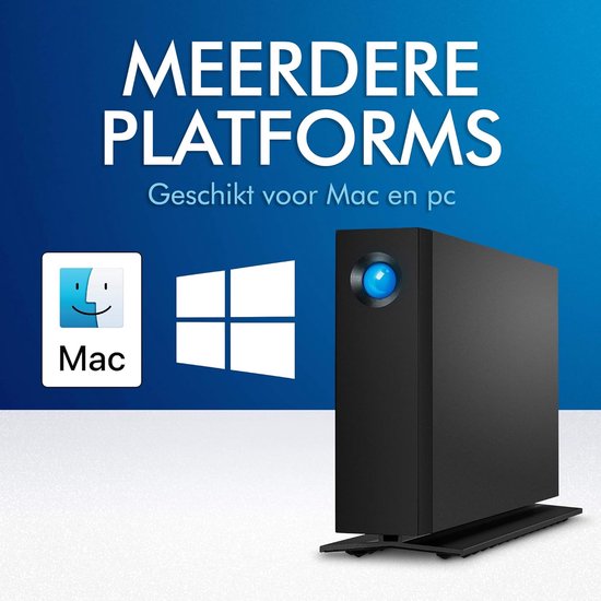 RFWR® 4TB Externe Harde Schijf voor PC, Mac en iPad met Snelle Gegevensoverdracht en 1 Maand Adobe CC Lidmaatschap van RFWR — afbeelding 4