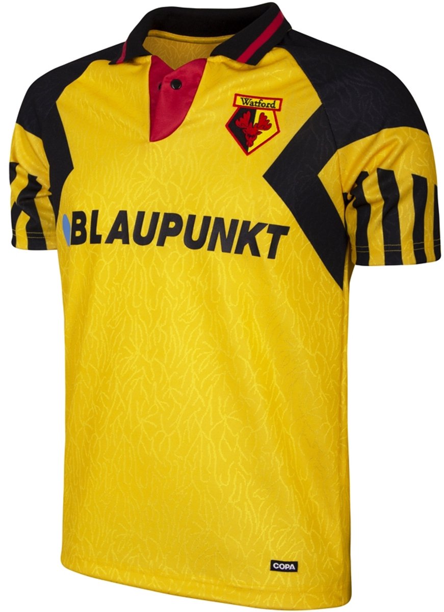 COPA - Watford FC Uitshirt 1993/95 Retro Voetbalshirt - Heren - S