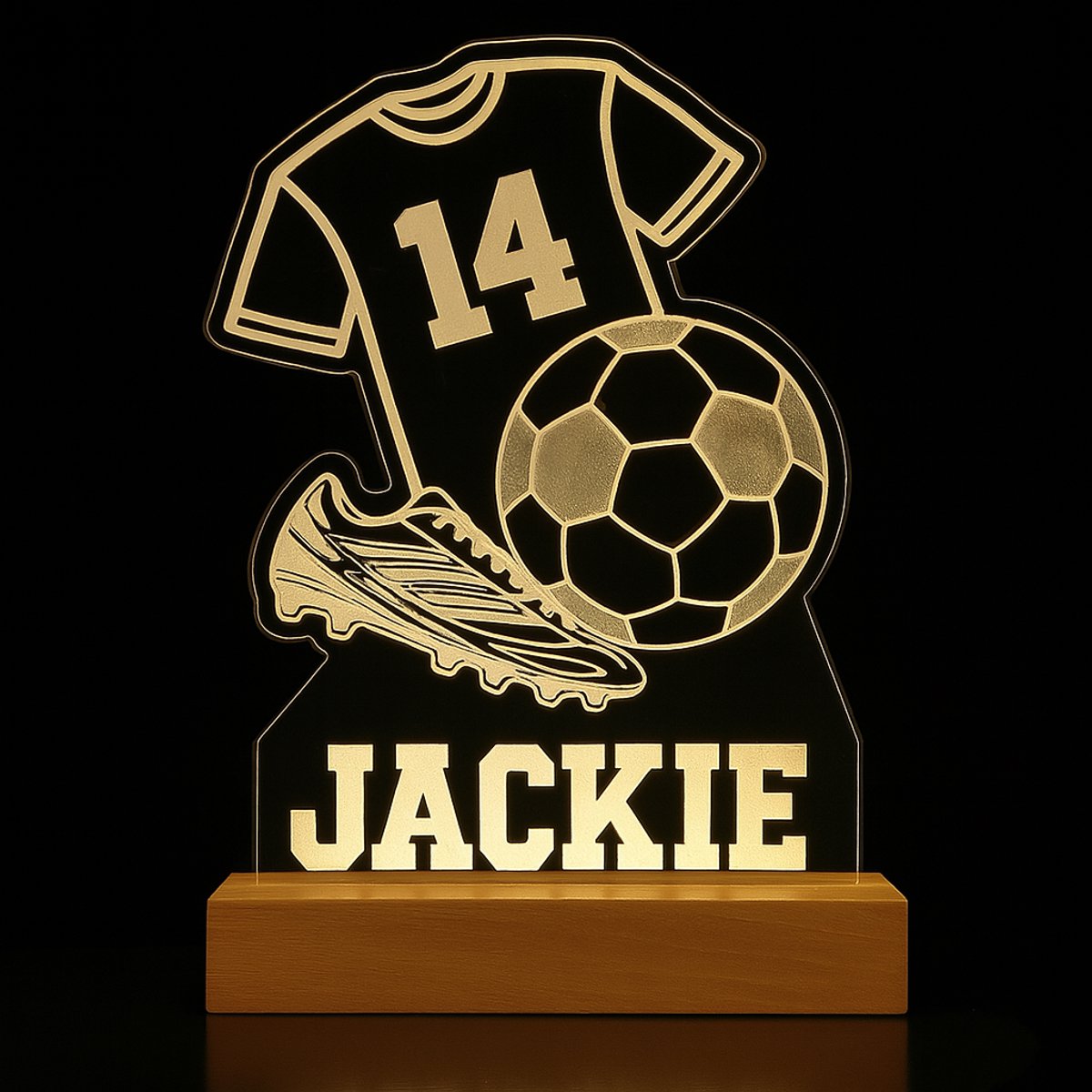 Voetbalnachtlampje, voetbalcadeau voor jongens en meisjes, 3D intelligente optische illusie, led, voetbalbedlampje voor kinderen, 16 veranderende kleuren, verjaardagscadeau voor voetbalfan Voetbalnachtlampje, voetbalcadeau voor jongens en meisjes, 3D intelligente optische illusie, led, voetbalbedlampje voor kinderen, 16 veranderende kleuren, verjaardagscadeau voor voetbalfan
