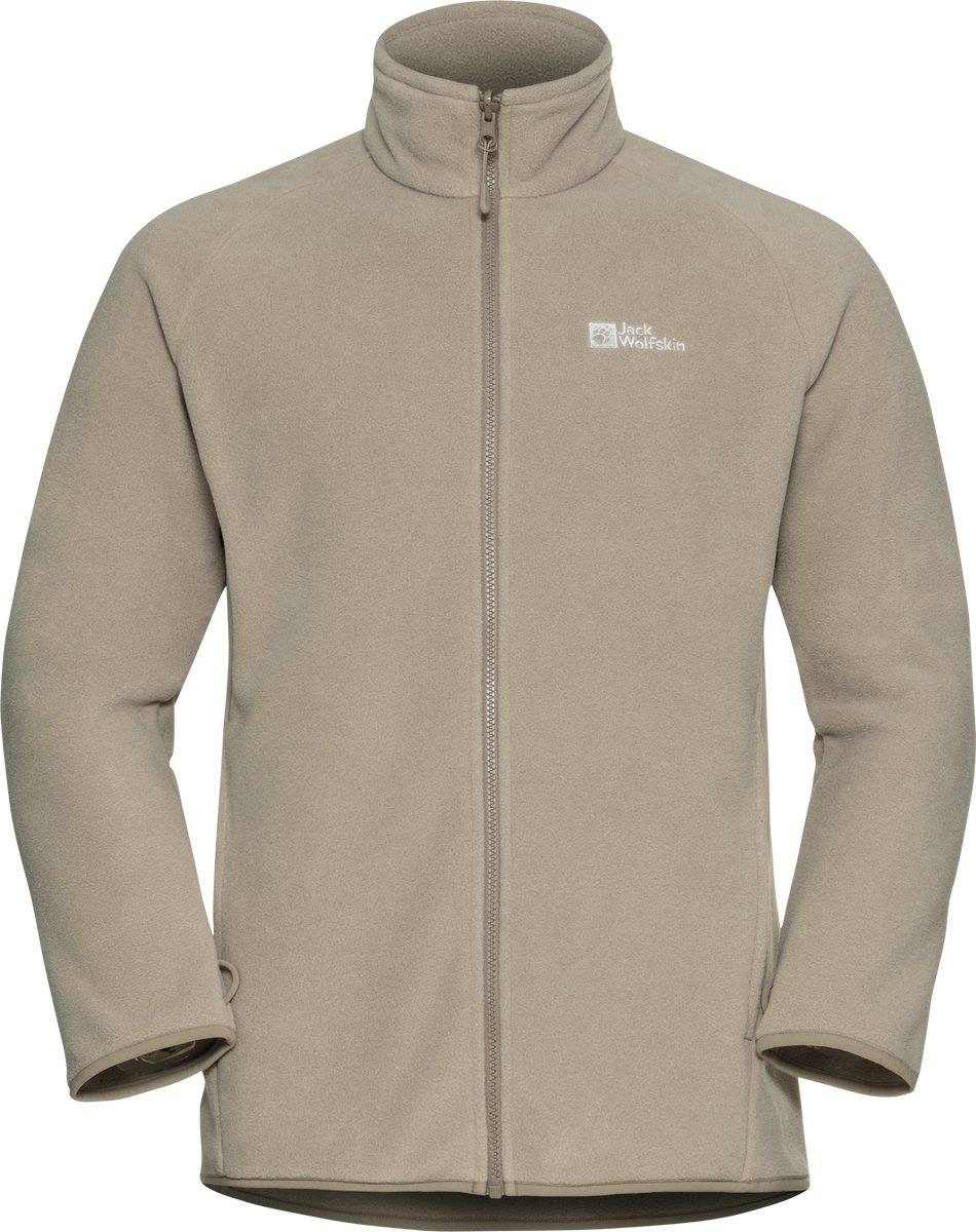 Jack Wolfskin WALDSTEIG FZ M Heren Outdoorvest linen Wit