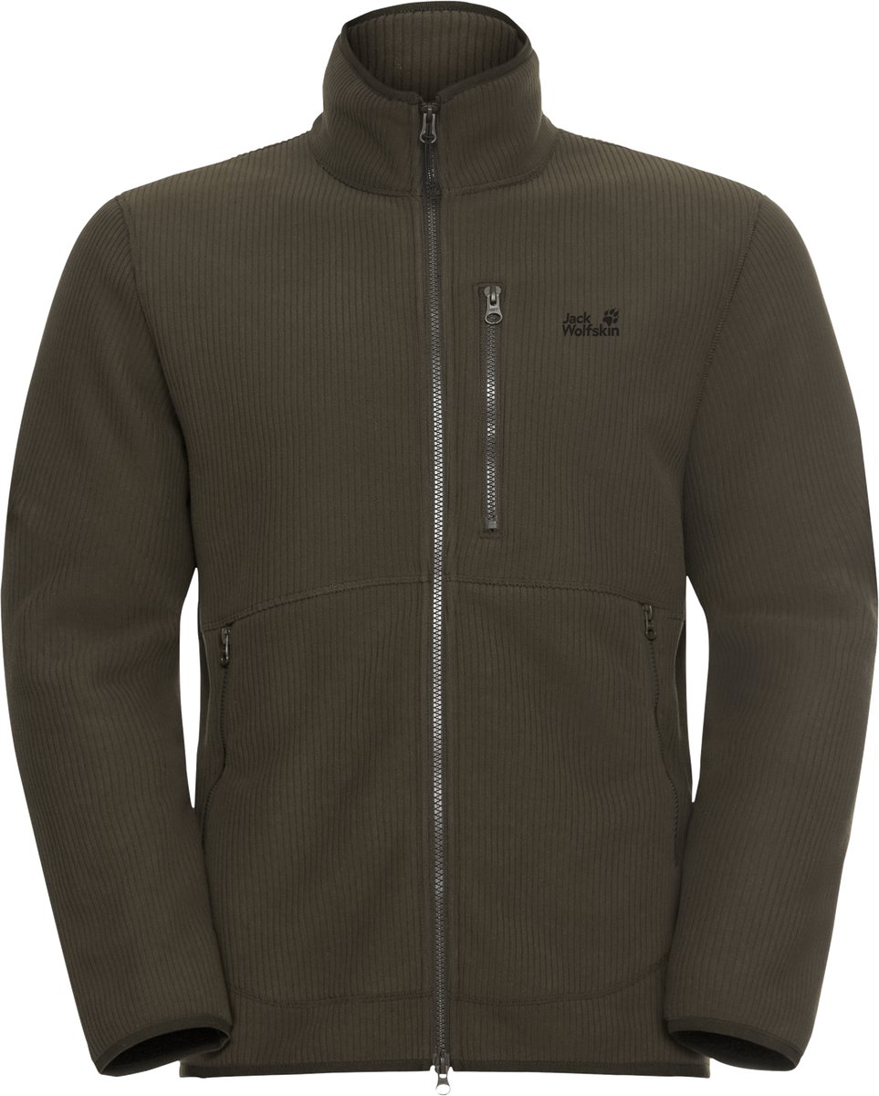 Jack Wolfskin LAKE RIDGE JKT Heren Outdoorvest Obsidian Moss