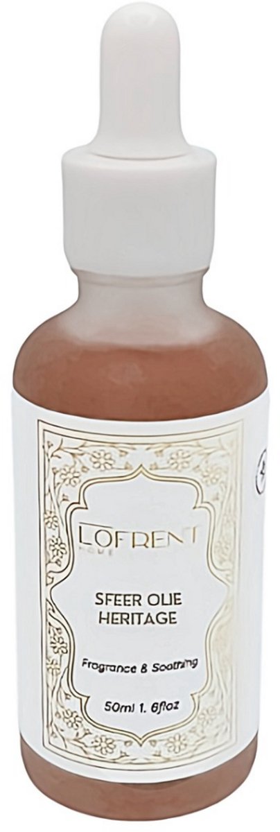 Geurolie Heritage - Rustgevende Sfeerolie | Lofrent Home - 50 ml | Rustgevende geurolie voor geurdiffuser en geurbranders - Ontspannende sfeerolie